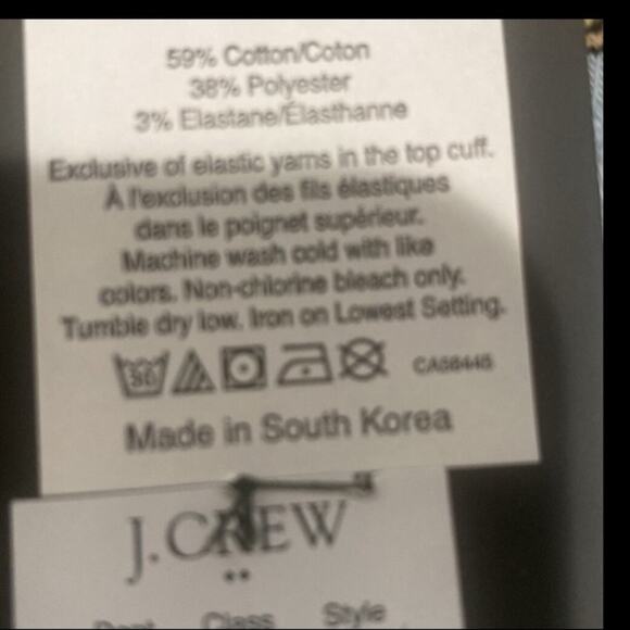 J. Crew Heart-Shaped Pizza Socks - Light Blue - New - Picture 5 of 5